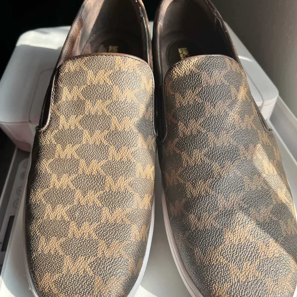 Michael Kors leather loafers